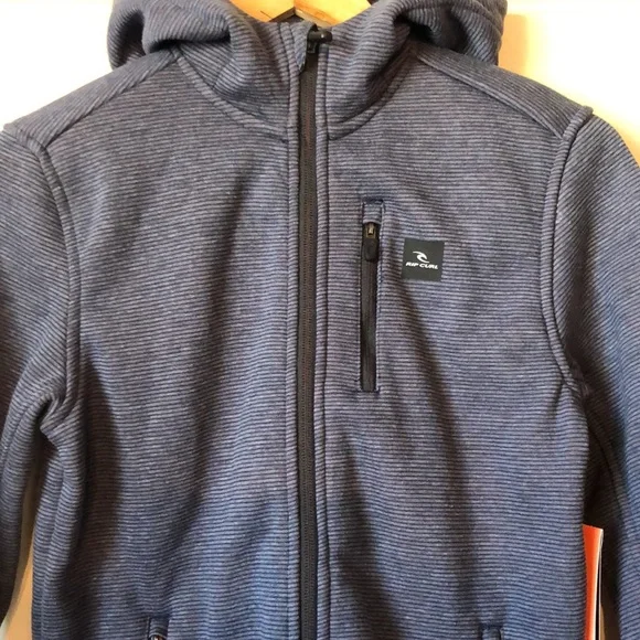 Rip Curl Anti Series Departed Full Zip Sweatshirt Size Medium